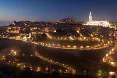 Toledo, castilla la mancha, İspanya'da kararacak