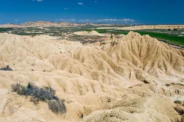Sivatagi bardenas reales navarra (Spanyolország) — Stock Fotó