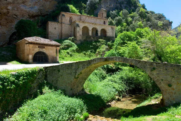 Kyrkan av tobera, burgos, castilla y leon, Spanien — Stockfoto
