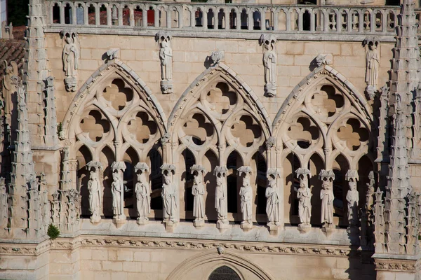 Detail of the catedral of Burgos, Castilla y Leon, Spain — Stock Photo, Image