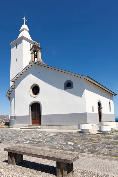 Igreja de Luarca, Astúrias, Espanha — Fotografia de Stock