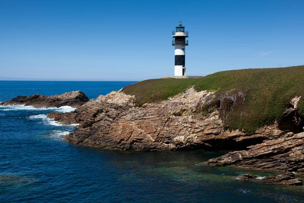 Lighthouse of Ribadeo, Lugo, Galicia, Spain — Stock Photo, Image