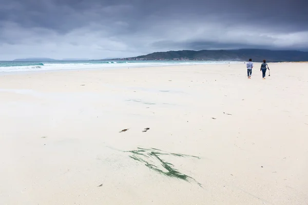Beach of Carnota, La Coruña, Galicia, Spain — Stock Photo, Image