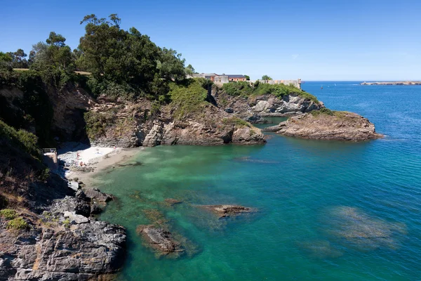 Wybrzeżu ribadeo, lugo, Galicja, Hiszpania — Zdjęcie stockowe