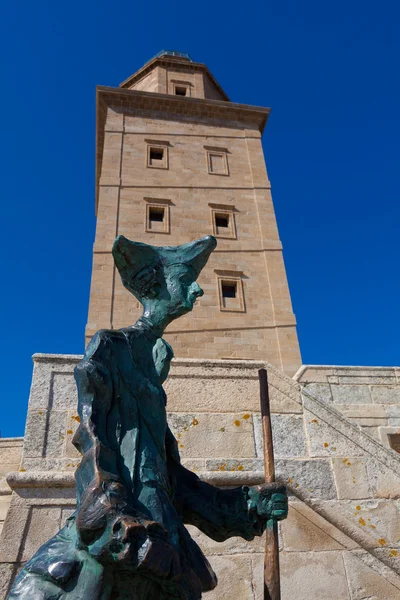 Hercules tower, La Coruña, Galicia, Spain — Stockfoto