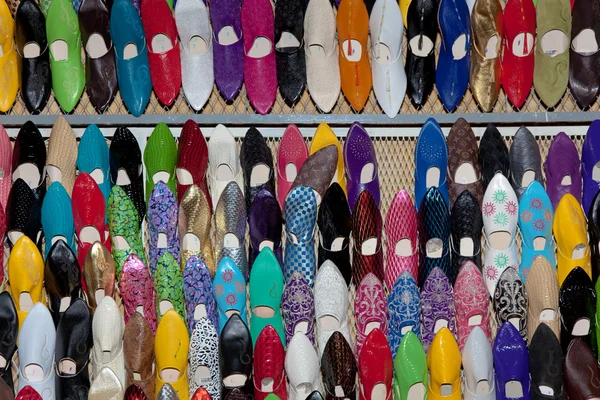 stock image Slippers in Fez, Morocco