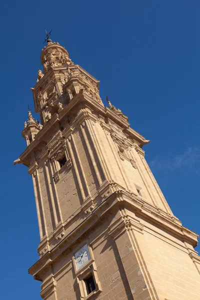Dzwon wieża z santo domingo de la calzada, la rioja, Hiszpania — Zdjęcie stockowe