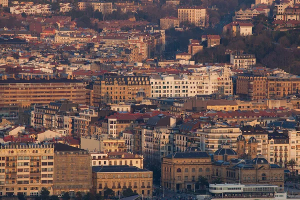 San Sebastian, Gipuzkoa, İspanya manzarası