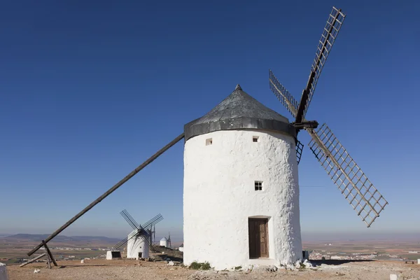Windmills in Consuegra, Castilla la Mancha, Spain — Stock Photo, Image