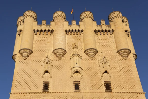 Alcazar em Segovia, Castilla y Leon, Espanha — Fotografia de Stock