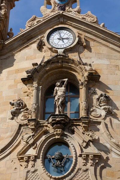 教会的圣塞巴斯蒂安，吉普斯格瓦西班牙 — 图库照片