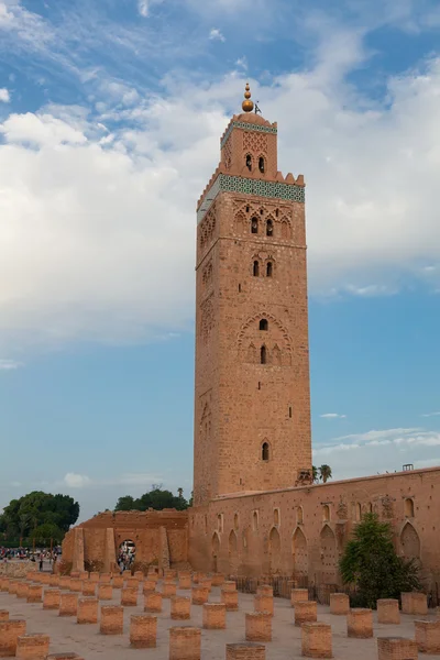 クトゥビーヤは、マラケシュ、モロッコ — ストック写真