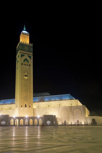 哈桑二世清真寺，摩洛哥卡萨布兰卡 — 图库照片