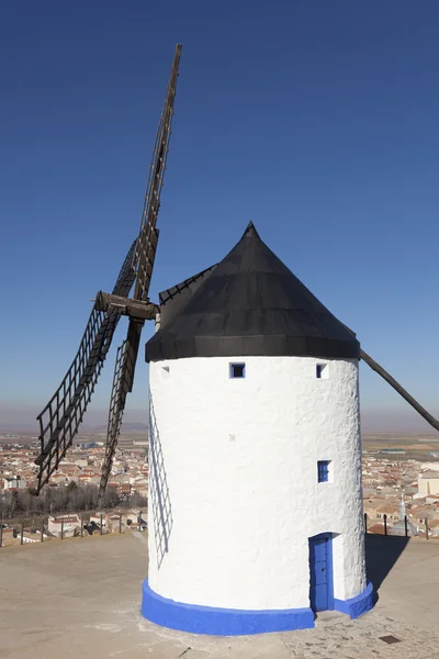 stock image Windmill in Consuegra, Castilla la Mancha, Spain