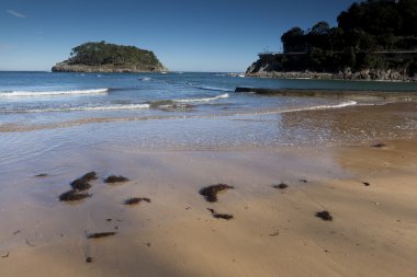 Lekeitio Plajı, Bizkaia, İspanya