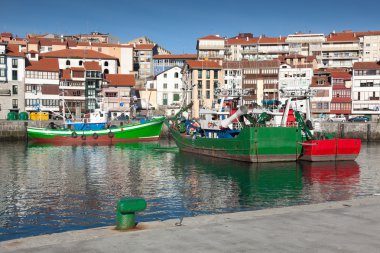 Port lekeitio, bizkaia, İspanya