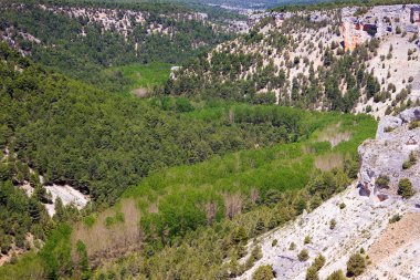 Kanyon nehir Kurtlar, soria, castilla y leon, İspanya