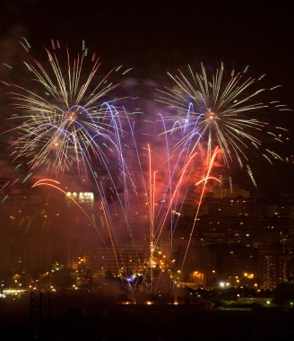 Fireworks, bilbao, bizkaia, İspanya