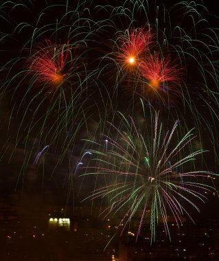 Fireworks, bilbao, bizkaia, İspanya