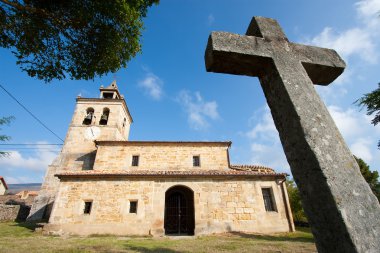 Kilise, quisicedo, burgos, castilla y leon, İspanya