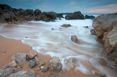 Dunas liencres doğal park, cantabria, İspanya