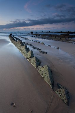 Barrika Plajı, Bizkaia, Bask Ülkesi, İspanya