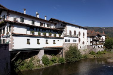 Elizondo, Baztan valley, Navarra, Spain clipart