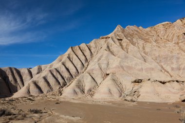 Peyzaj bardenas reales, navarra, spain