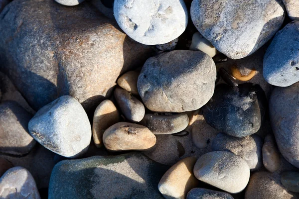 Pedras na praia de, Pechon, Cantabria, Espanha — Fotografia de Stock