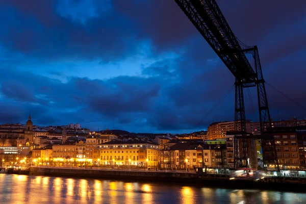 Міст Біскайя Гечо Віскайя, Іспанія — стокове фото