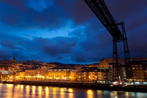 Bridge of Bizkaia, Getxo, Vizcaya, Spain — Stock Photo, Image