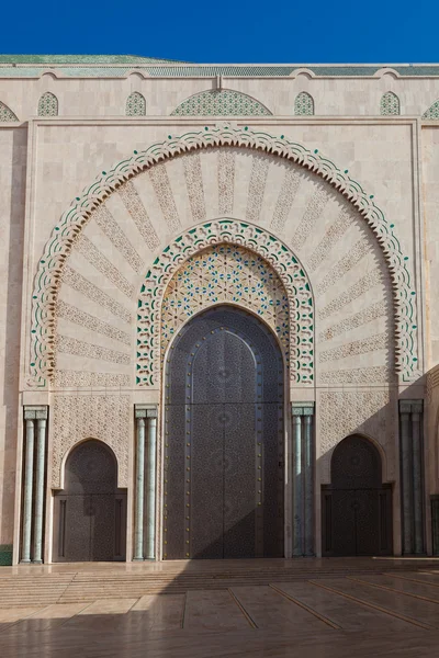 Hassan II Moschee, Casablanca, Marokko — Stockfoto
