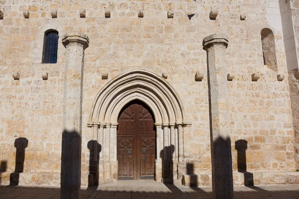 Church of Fuentes de Valdepero, Palencia, Spain — Stock Photo, Image