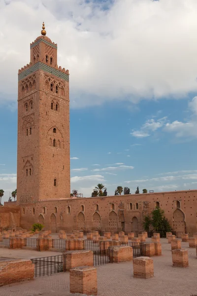 Meczet Koutoubia, Marrakesz, Maroko — Zdjęcie stockowe