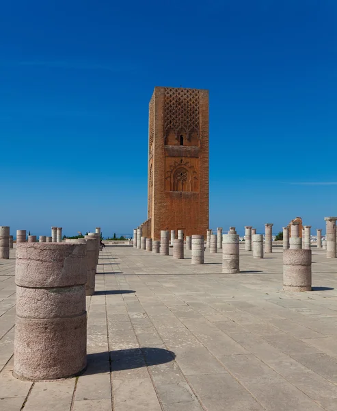 Wieża Hassana, rabat, Maroko — Zdjęcie stockowe
