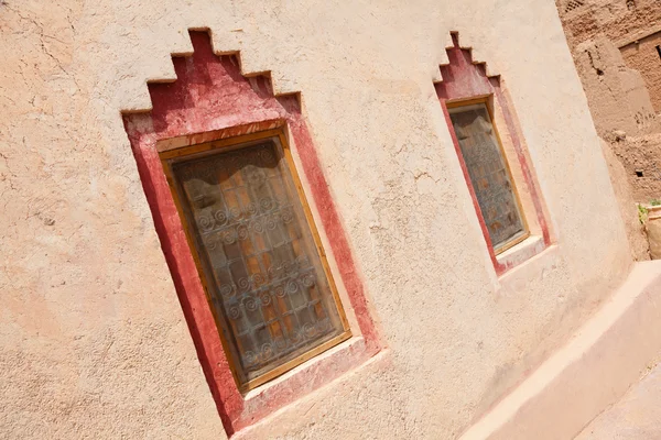 Παράθυρα στο tinerhir, Μαρόκο — Φωτογραφία Αρχείου