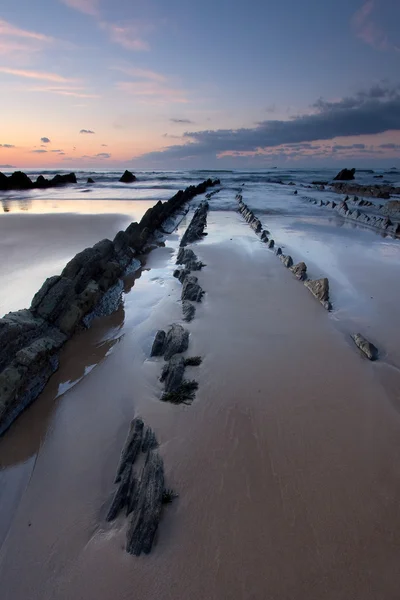 Plaża Barrika, Bizkaia, Kraj Basków, Hiszpania — Zdjęcie stockowe