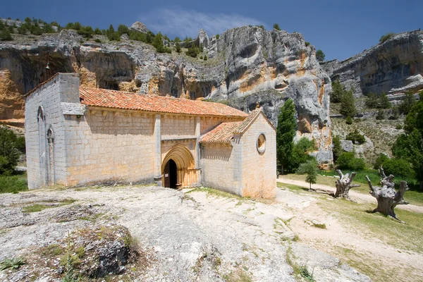 Hermitage av San Bartolome, Soria, Castilla y Leon, Spanien — Stockfoto