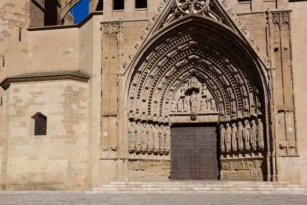Katedralen i huesca, Aragonien, Spanien — Stockfoto