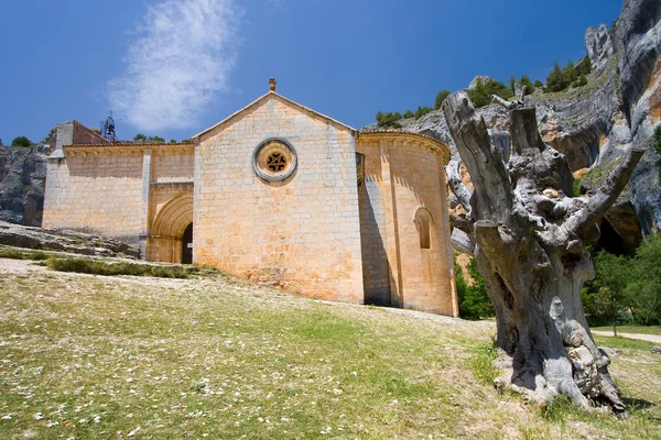Pustelnia San Bartolome, Soria, Kastylia i Leon, Hiszpania — Zdjęcie stockowe