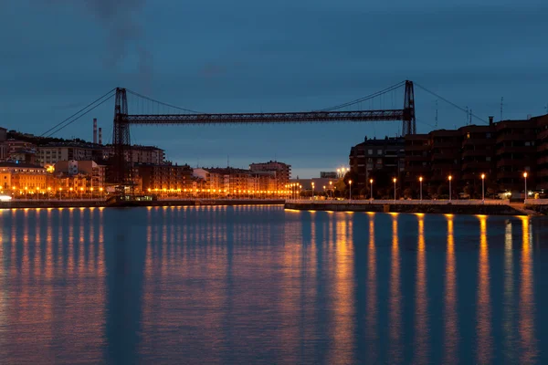 Bekleyen köprü, portugalete, bizkaia, İspanya — Stok fotoğraf