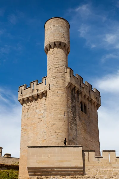 Κάστρο olite, navarra, Ισπανία — Φωτογραφία Αρχείου