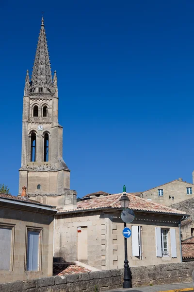 Miejscowości saint emilion, gironde, Akwitania, Francja — Zdjęcie stockowe