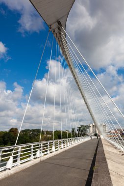 Bridge in Orleans, Loiret, France clipart