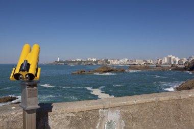 Deniz biarritz, aquitaine, Fransa