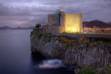 Lighthouse of Castro Urdiales, Cantabria, Spain clipart