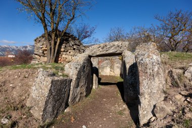 Dolmen san martin, laguardia, alava, İspanya