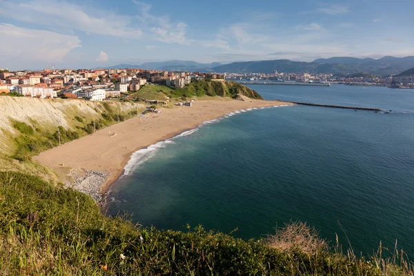Plaj arrigunaga, getxo, İspanya — Stok fotoğraf