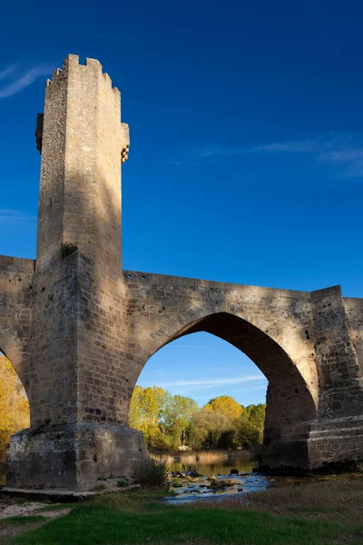 Köprü frias, burgos, castilla y leon, İspanya — Stok fotoğraf