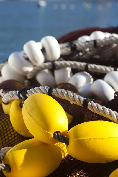 Fishing nets, Lekeitio, Bizkaia, Spain — Stock Photo, Image